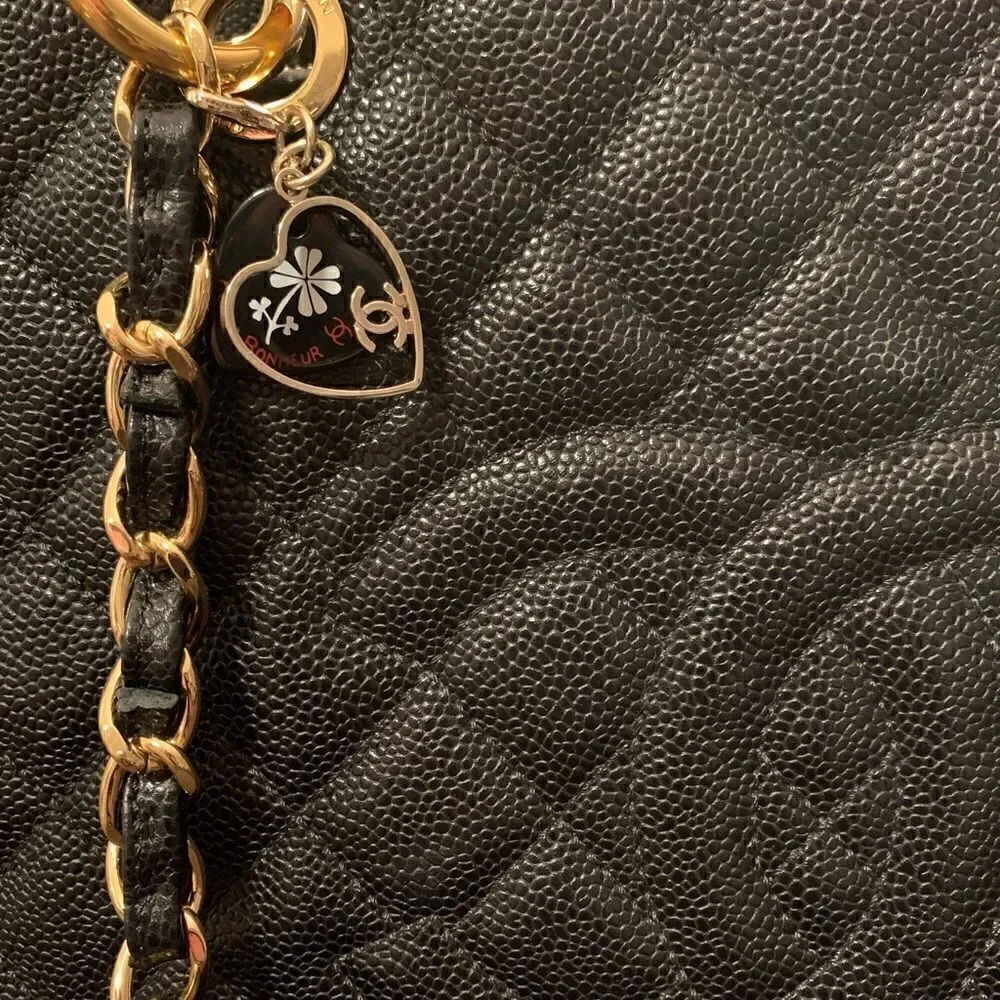 Vintage Chanel bag charm